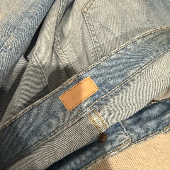 Mother Denim The Insider Crop Step Fray Jean in Limited Edition